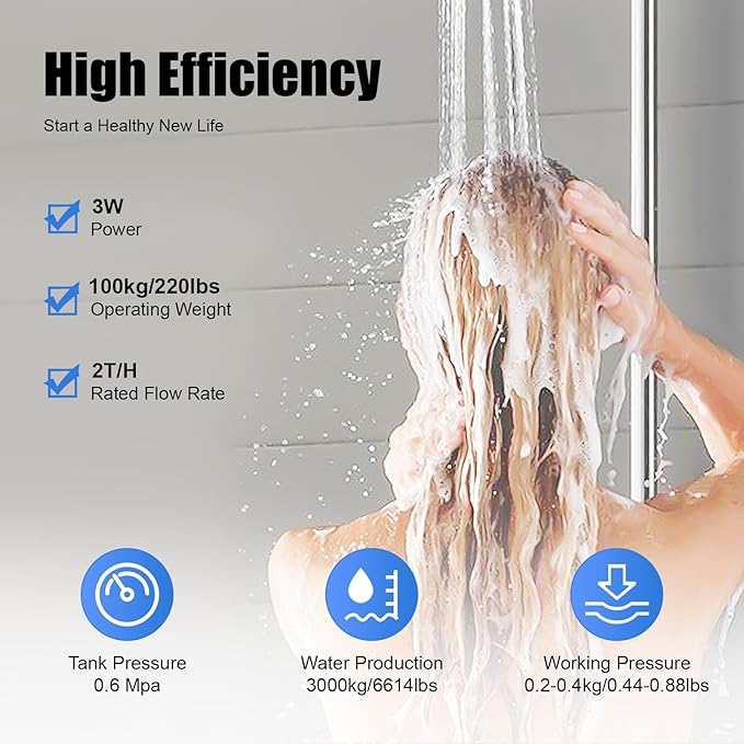 Whole House Water Softener Valve, 5600xstst Timer Digital Control Valve for Water Softeners, 110V Automatic Operating Digital Filter Control Head Valve Water Filter Softeners Resin