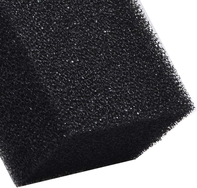 Hipanda Filter Foam Sponges, Bio Sponge Filter Media Pad, Cut-to-Size Foam for Aquarium Fish Tank (7.5" x 4.7" x 2.75" (2pcs))