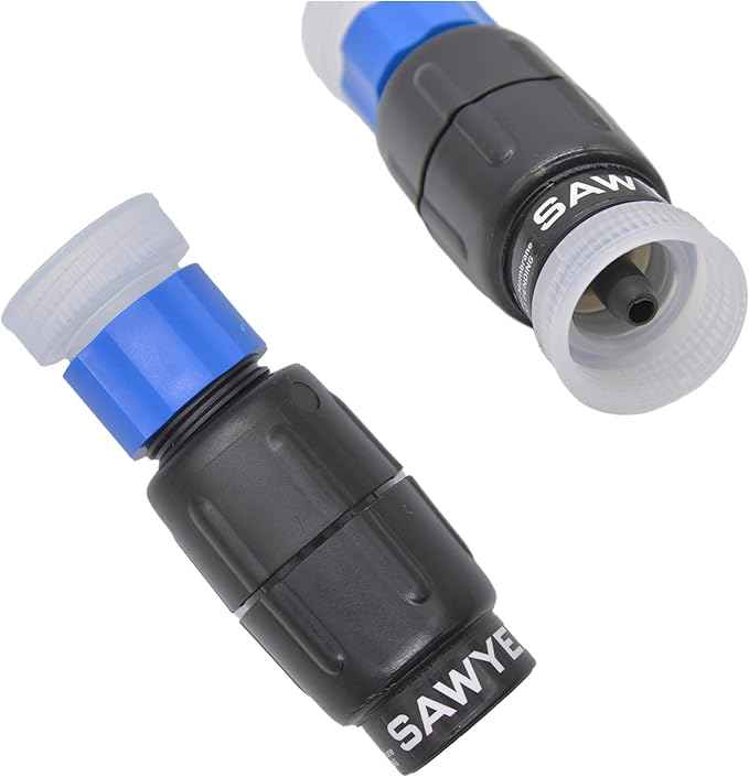 Dual-Head 28/30mm Water Filter Adapter Set for SAWYER SP2129 SP128 SP129 – Compatible with Standard Bottles, Coupling for Water Filtration Cleaning