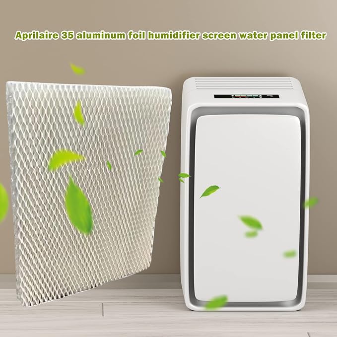 HIFROM 1Pack Replacement Humidifier Wick Filters Water Panel Filter A2 35 Compatible with Whole House Humidifier 600 600A 600M 700 700A 700M 760 760A 768 350 360 560 560A 568