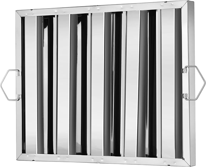 New Star Foodservice 54354 Stainless Steel Hood Filter 20" W x 16" H - AquaVibe