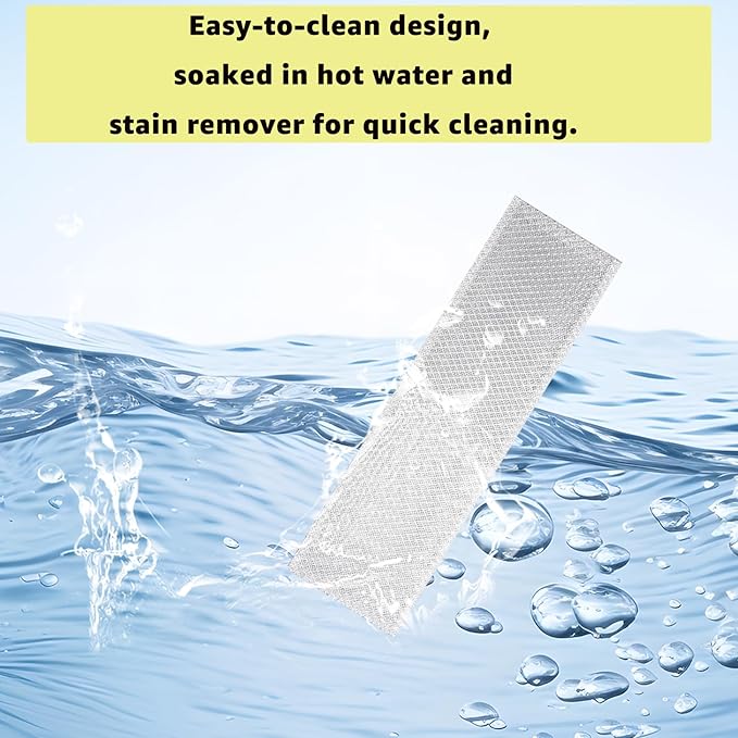 S99010370 Range Hood Filter is Compatible with Broan, Nutone, 99010370, AP5950107, B08087661, 2002603, SB08087661, B08087922 Aluminum Grease Filters. (2Pcs)