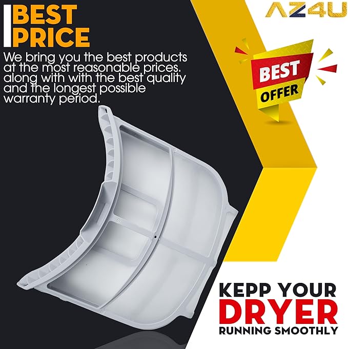 AZ4U ADQ73373201 Replacement For LG True Steam Dryer Lint Trap Replacement, LG Dryer Lint Filter & For Kenmore Elite Dryer Lint Screen Replacement with Cleaner Brush, AP5675511 2656948 PS7787727 Etc