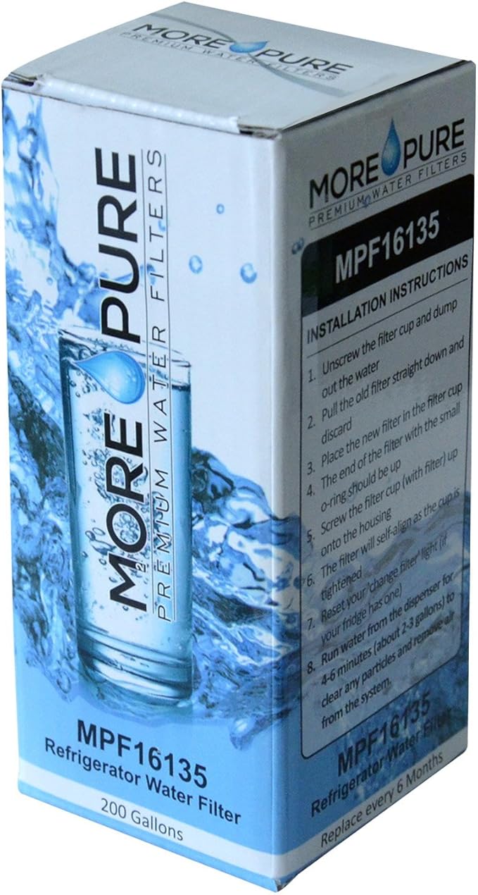 MPF16135 Replacement Refrigerator Water Filter Compatible with Frigidaire WFCB WF1CB