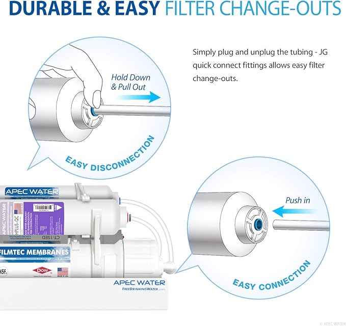 APEC Water Systems RO-CTOP-PHc Alkaline Mineral Portable Countertop Reverse Osmosis Water Filter System pH+ with Case, Installation-Free, Fits Most Standard Faucet