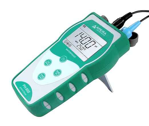 Apera Instruments Value Series PH850 Portable pH Meter with Temperature Probe Only