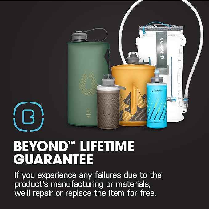 HydraPak Seeker - Collapsible Water Storage (6 Liter)- BPA & PVC Free Camping Hydration Reservoir Bag