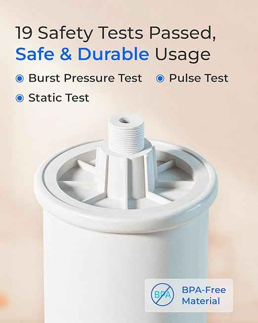 Waterdrop PMT Small Water Pressure Tank, RO Pressure Tank for All Tankless Reverse Osmosis System, Mini Reverse Osmosis Storage Tank Fits All 1/4" Water Tubing, Small Water Tank for G3, G2, D6, PD600
