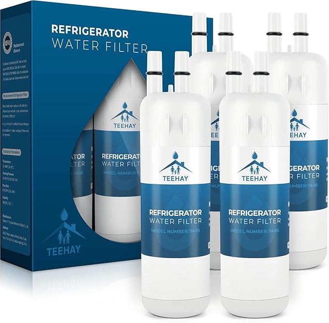 9081 Water Filter Replacement, Compatible with P5WB2L, P4RFWB, P4RFKB2, Kenmore 9930, 46-9930, 9081, 46-9081, 9930P, 469930, 04609930000 (4 Pack) - AquaVibe