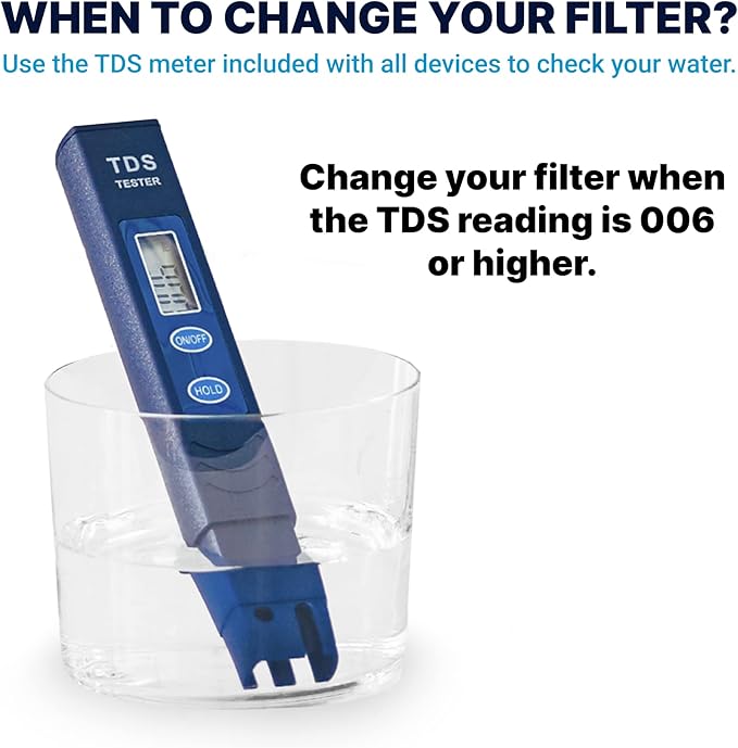 ZeroWater Official Replacement Filter - 5-Stage 0 TDS Filter Replacement - System IAPMO Certified to Reduce Lead, Chromium, and PFOA/PFOS, 8-Pack