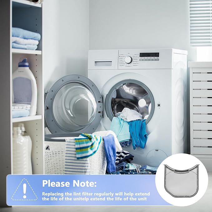 5231EL1003B Dryer Lint Filter Compatible with Kenmore LG Lint Filter Replacement for Dryer Parts DLE5955G DLEX7177WM DLE7177WM DLE7177RM DLEX7177RM DLE3733W DLEX3070W DLE0442W