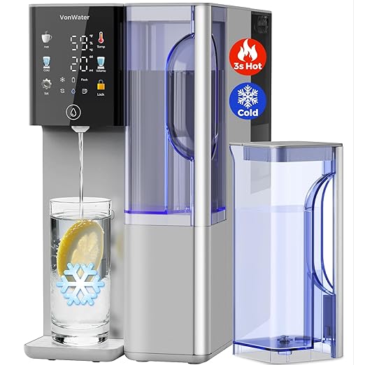 CT910WP Pure Water Pitcher 1.2L/40.6oz, for CT910G CT910GH C5 Countertop RO System (Gray)