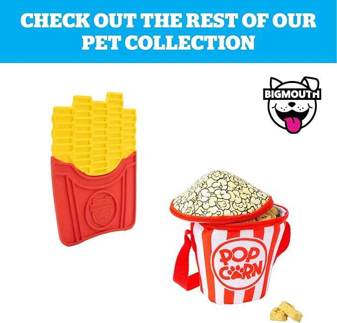 BigMouth Inc The Toilet Water Dish for Pets, Ceramic, Holds 2L Bottle, Funny Bowl for Dogs and Cats