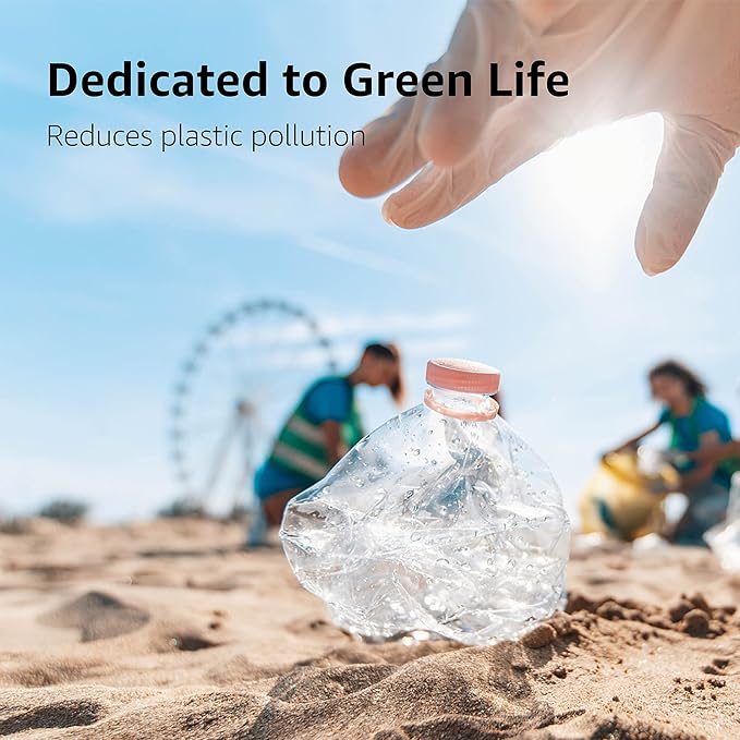 AQUA CREST Water Bottle Filter, Replacement for Brita® BB06, Brita Hard Sided, Stainless Steel and Plastic Bottle Filter, 8 Count
