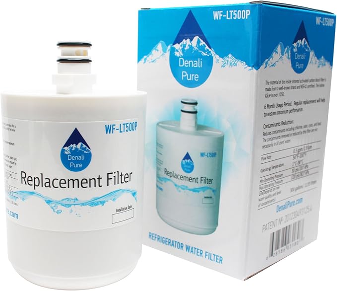 Replacement for LG LSC27925ST Refrigerator Water Filter - Compatible with LG 5231JA2002A, LT500P Fridge Water Filter Cartridge