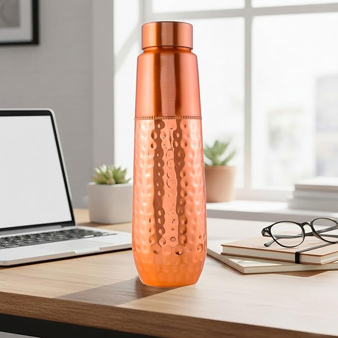 Copper Water Bottle A Leak Proof Ayurvedic Pure Copper Vessel