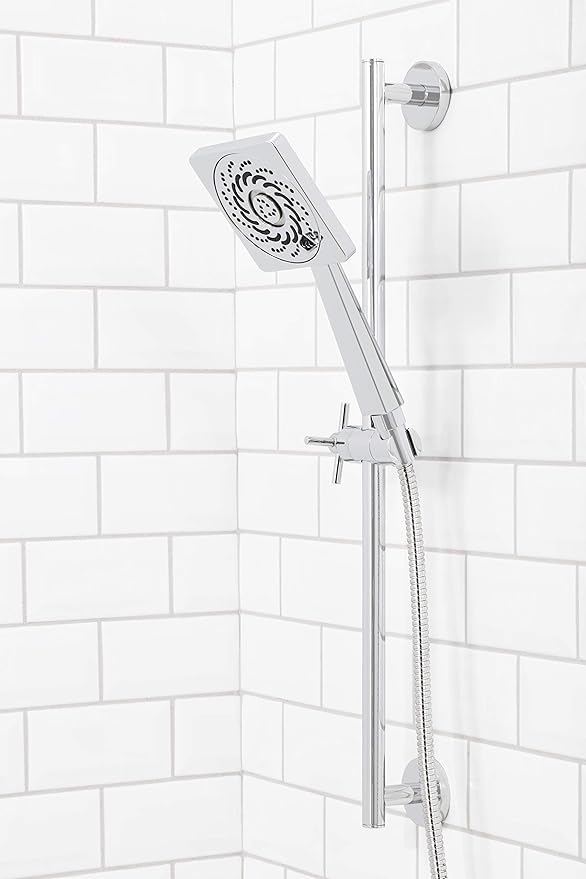 Speakman VS-5001-E175 Kubos Exhilaration High Pressure Hand Held Shower Head, 1.75 GPM, Polished Chrome