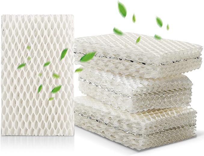 Freeboy Wf813 Eqwf813 Humidifier Filters Replacement for Equate Eqwf813 Eq-2119-Ul; Relion Rcm832 Rcm-832n; Procare Pcwf813; Protec Wf813 Humidifier Replacement Filter(4 Pack)