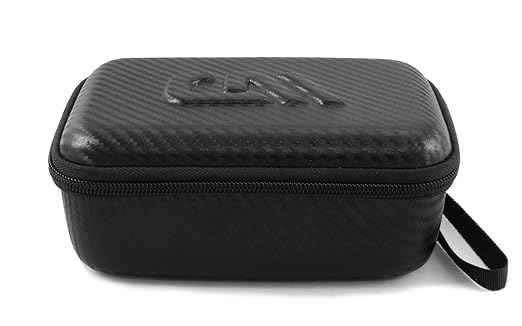 CASEMATIX Travel Case Compatible with Sawyer Mini Water Filter, Squeeze Pouch, Straw and Cleaning Plunger - Hard Shell Carry Case for Water Filter System and Accessories, Case Only