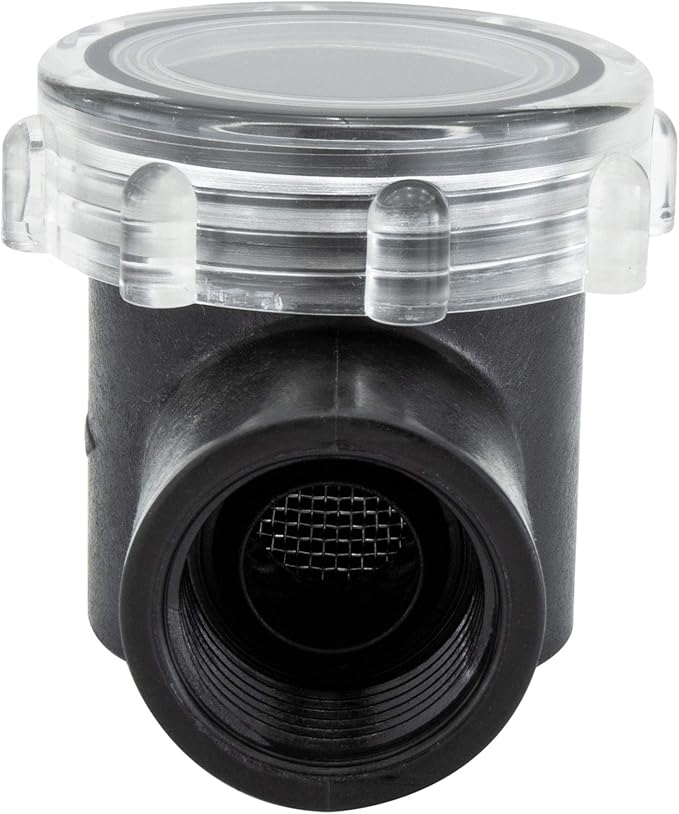 RV Replacement Water Pump Strainer | 1/2 Twist-On Pipe Strainer