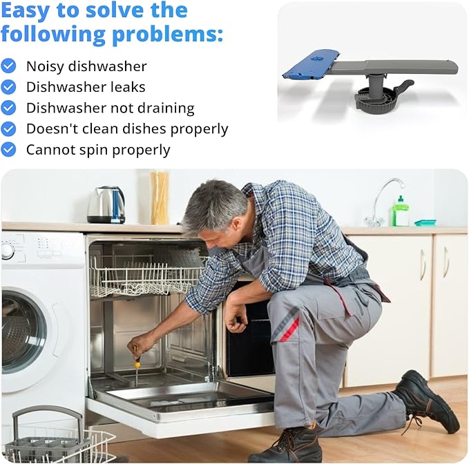 5304506660 Dishwashers Spray Arm Assembly for Frigidaire Dishwashers Lower Wash Arm Assembly with 5304518968 Dishwasher Lower Spray Arm Support and 5304506518 Dishwasher Trap Drain Filter