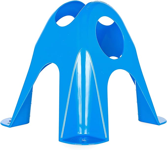Camco 2-in-1 RV Water Filter Stand - Reduces Hose Kinking - Maximizes Water Flow Rate - Two Holding Options - Durable Construction (40777)