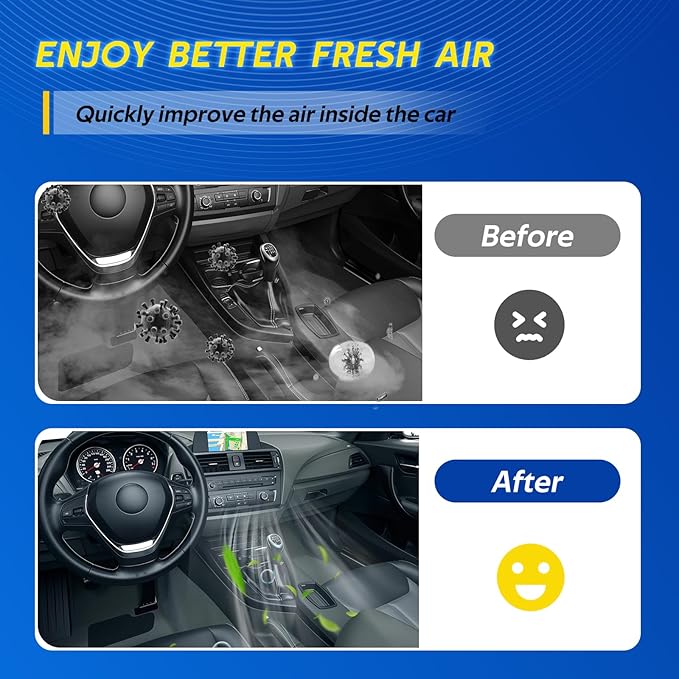 Cabin Air Filter Fits ES250, ES350, RX350, UX200, NX250, Ascent, Crosstrek, Impreza, Legacy, Outback, Avalon, Camry, Corolla, Prius, Sienna, CX-9, Replacement for CF12157, CP157, BE-157