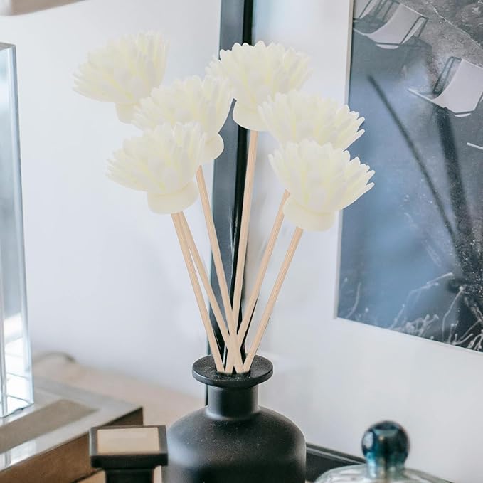Air Diffuser Oil Diffuser Sticks 30pcs Rattan Diffuser Sticks Aroma Diffuser Sticks Refill Replacement Reed Fragrance Diffuser Vase Fillers Diffusers - AquaVibe