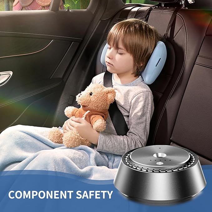 Wireless Car Aromatherapy Diffuser – Ultrasonic Nano Mist, 3-Speed Control, Rechargeable Humidifier & Air Freshener, Alloy PC Design (1, Machine + 4 Oil)