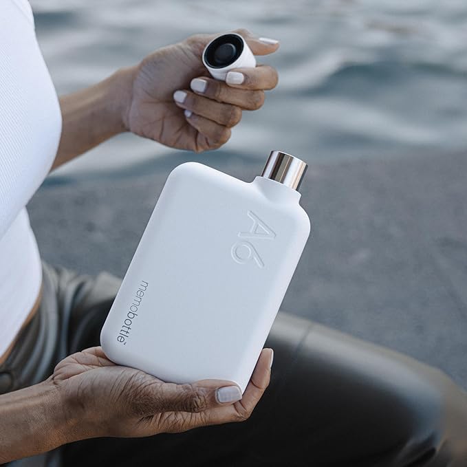 memobottle A6 Stainless Steel WHITE