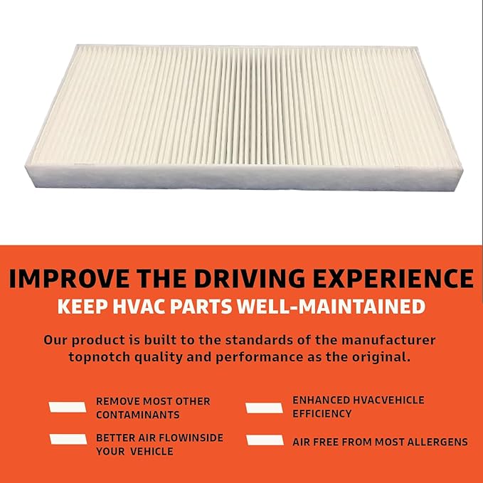 Cabin Air Filter Replacement - Pack of 1 - Made in USA - Compatible with Various Mercedes Benz Sprinter Models - Replaces O.E. A0008354800 and 0008354800