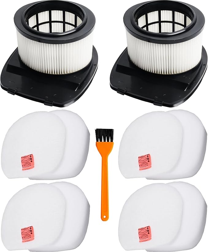 IZ361H Filter Patr,Replacement for Shark Rocket Pet Pro IZ162H, IZ361H, IZ362H, IZ363HT, IZ440H, IZ441H, IZ462H, Cordless Stick Upright Vacuum Cleaner, Compare to Part XHF161H & 617FJ140 - AquaVibe