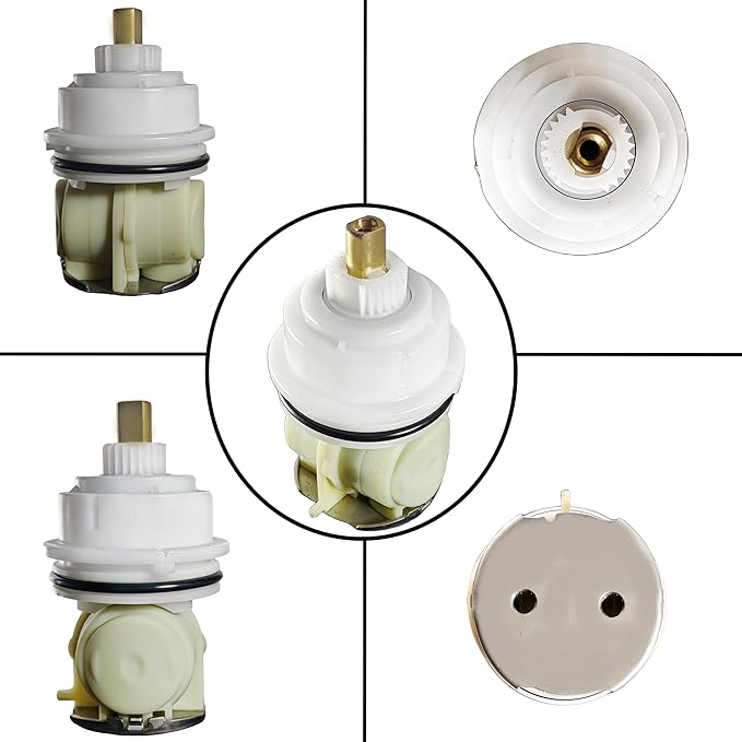 ALITZ RP32104 Shower Cartridge Replacement for Delta Monitor 1700 Series (1998–2005), Upgraded Brass Stem, Fix Leaks & Restore Pressure, Compatible with Delta Tub/Shower Faucets