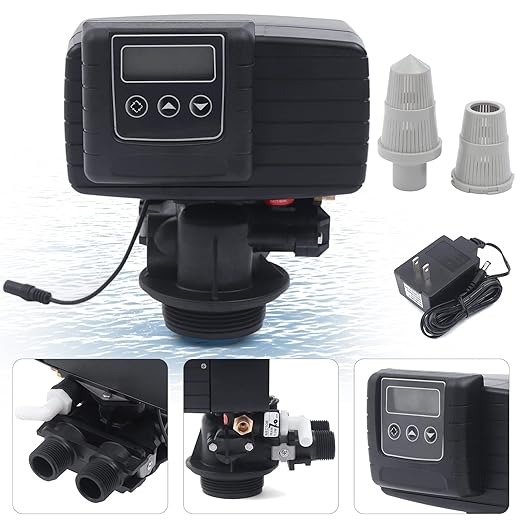 YIYIBYUS 5600SXT Water Softener System Digital Filter Control Head Valve for Water Purification