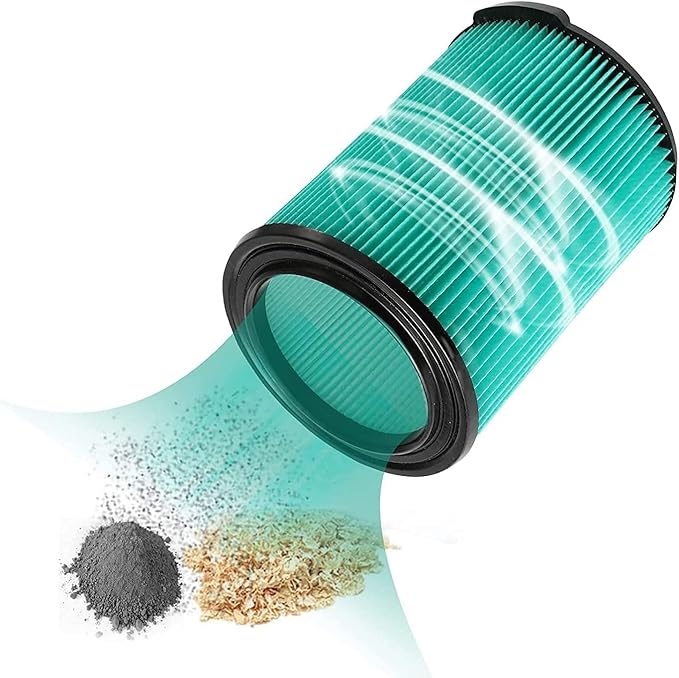 Cartridge Filter for Craftsman CMXZVBE38753 fit CRAFTSMAN 38753 HEPA Media Wet/Dry Vac Filter for 5 to 20 Gallon shop vacuums (9-38753) (2 Pack) - AquaVibe