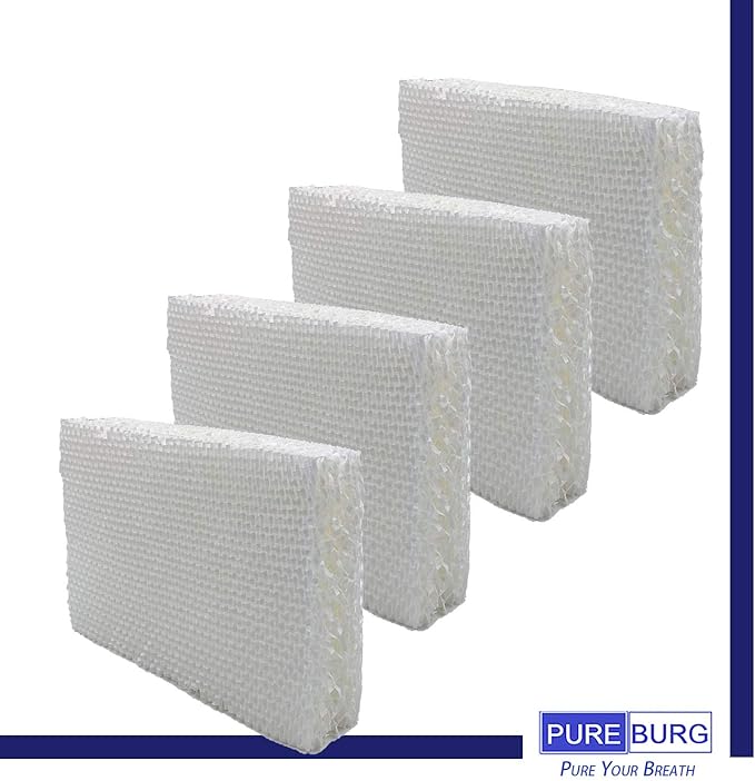 PUREBURG MD1-0002 MD1-0001 Replacement Wick Filters Compatible with Vornado MD10002 MD10001 EVAP1 EVAP3 Model 30/40/50 HU1-0021 Holmes HM250 HM405 HM406 HM725,4-Pack