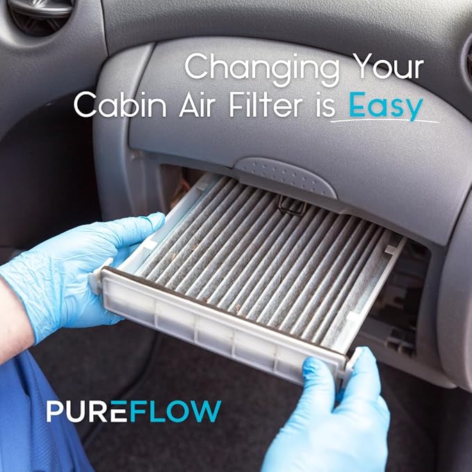 PureFlow Cabin Air Filter PC5764X | Fits 2005-2020 Nissan Frontier, 2005-2012 Pathfinder, 2005-2015 Xterra, 2005-2009 Pickup, 2014-2015 NP300, 2009-2012 Suzuki Equator