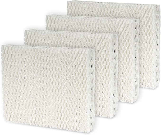 ANTOBLE 4 Pack MD1-0002 Replacement Humidifier Wick Humidifier Filters Compatible with Vornado MD1-0001 MD1-0002 MD1-1002 EVAP1 EVAP3 EVAP40 EVAP50 Humidifier