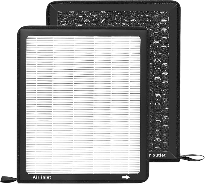 CF12283,Cabin Air Filter with activated carbon particle compatible with Chrysler,2021-2022 Grand Caravan,2017-2023 Pacifica,2020-2022 Voyager.68308950AB.