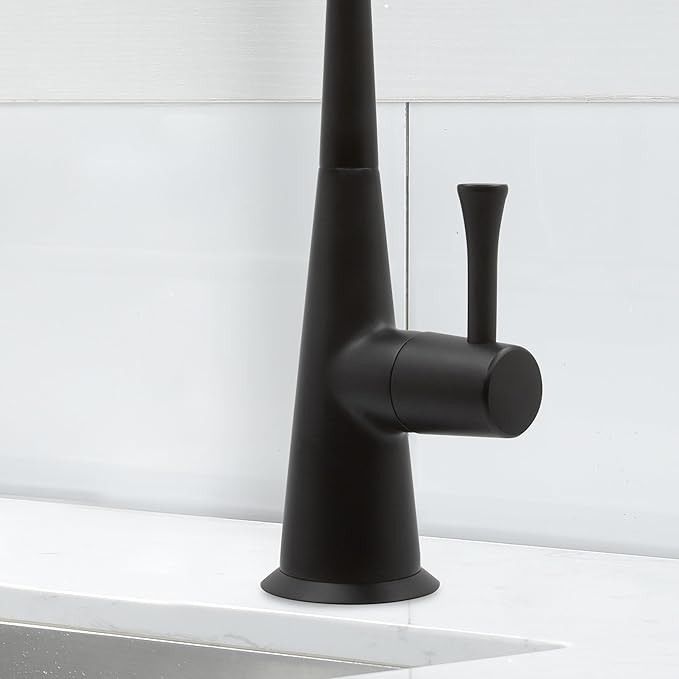 Metpure Non-airgap Brass RO Faucet Reverse Osmosis Drinking Water Filtration System Water Dispenser Spout. Contemporary Style. Include Wrench and Faucet Adapters. Matte Black