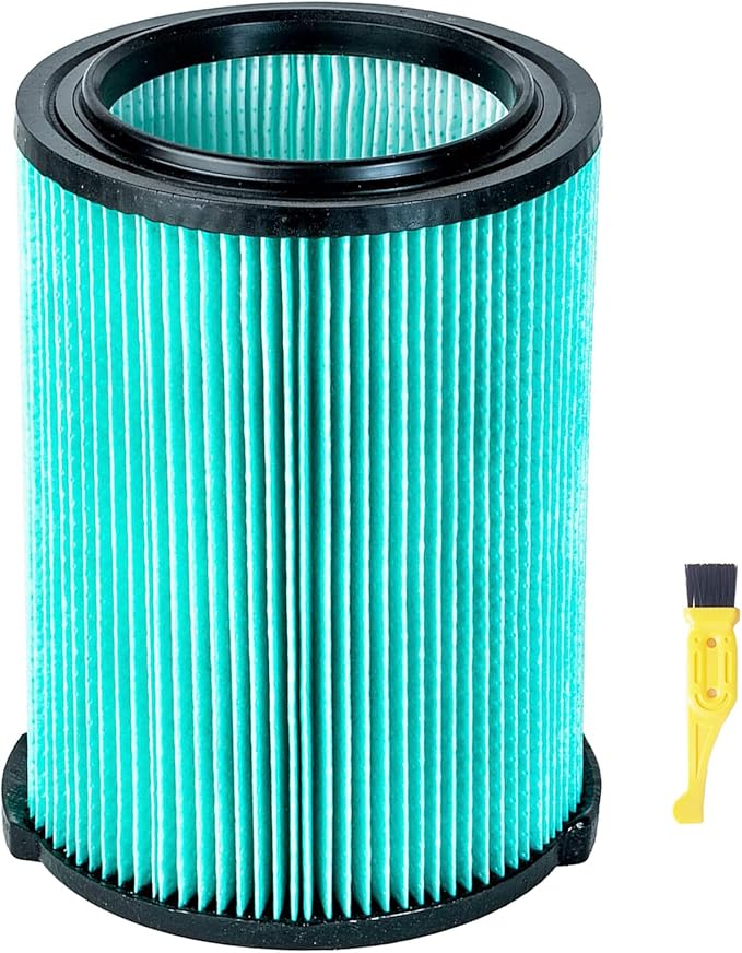VF6000 5-Layer HEPA Replacement Filter for Ridgid Shop Vac 5-20 Gallon Wet/Dry Vacuums WD5500 WD0671 WD6425 WD7000 WD1280 WD1851 WD1680 WD1956 RV2400A 1400RV RV2600B, for Husky 6-9 Gallon Vacs - AquaVibe