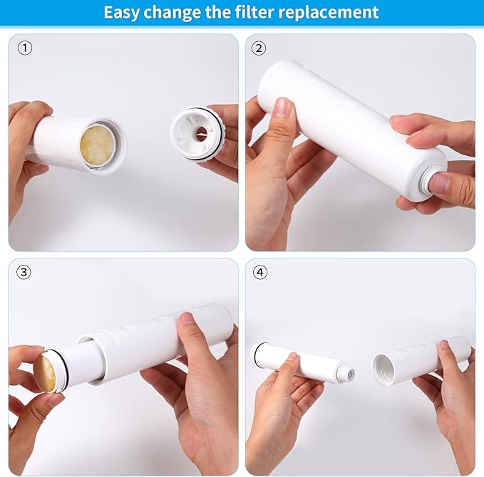 legionela Replacement Filter for Inline-Filter SS-883 Plus (both chrome and white) and Shower Head Filter SS-886 Plus (Chrome, Black and White)