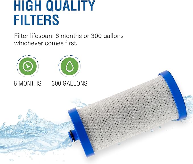 Swift Green Filters SGF-WF1CB Replacement Refrigerator Water Filter for WF1CB,WFCB, 240394501, AP2591529,Made in USA, (3 Pack)