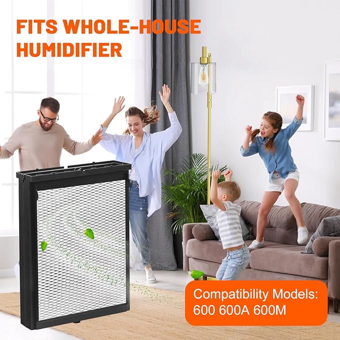 4839 Humidifier Replacement Filter, No. 35 Water Panel Humidifier Replacement Filter Humidifier Maintenance Kit Compatible with Humidifier Models 600, 600A, 600M