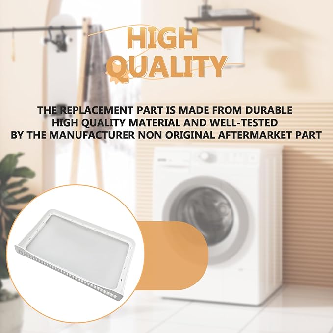33001808 Dryer Lint Filter Screen Replaces WP33001808 PS2035632 AH203563, Compatible with Whirlpool Maytag Dryer Fits MDE9206AYW MDE5500AYW MDG5500AWW Dryer Parts Lint Trap