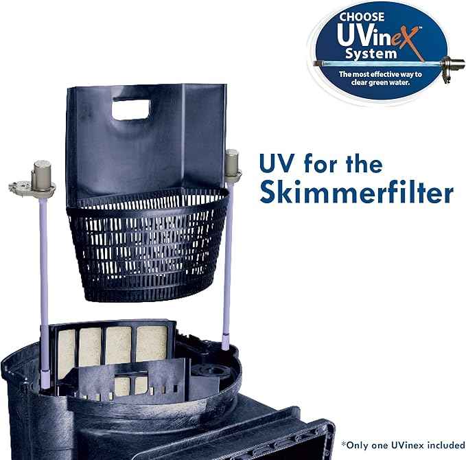 35-Watt High-Output Savio UVinex Water Clarification System for Standard Skimmerfilters - SUV3500HO