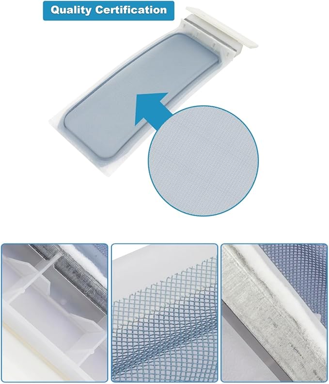 W10717210 Dryer Lint Screen Filter Replacement for 8557882 W10641634 8558459 8558463 8559787 348851 689465 8557857 - Compatible with Whirlpool Kenmore Estate Maytag Dryer Lint Trap