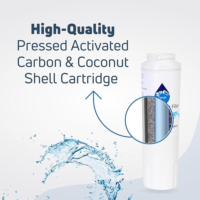 Replacement for MFI2569YEM0 Refrigerator Water Filter - Compatible with Maytag UKF8001 Fridge Water Filter Cartridge