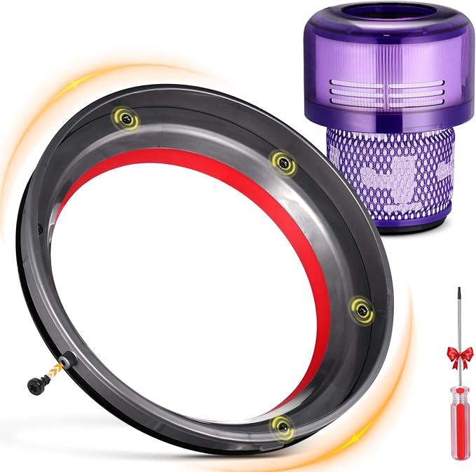 Fit for Outsize SV16 SV29 Sealing Ring Compatible with Dyson for SV16 SV29 V11/ Plus/Absolute Extra/Total Clean/Origin Models Canister Vacuum Cleaner Replacement Parts with HEPA Filter 970422-01 - AquaVibe