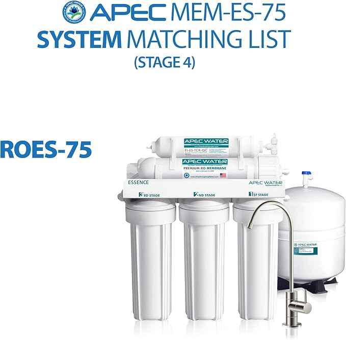 ESSENCE Series High Capacity Replacement Filter Set For ROES-PH75 Reverse Osmosis System